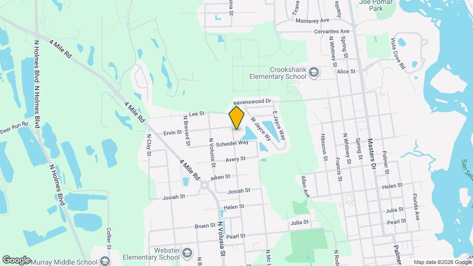 1160 N St Johns St Map and Location Details