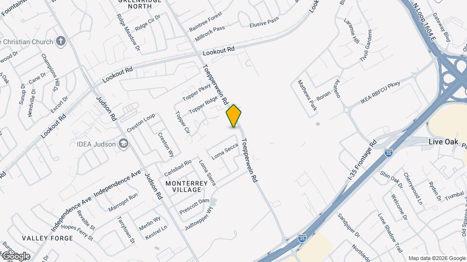 6839 Loma Blanca Mapa y Detalles de la Ubicación