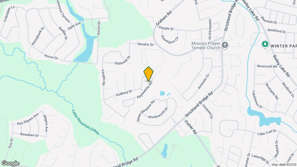 6438 Applewhite Rd Map and Location Details