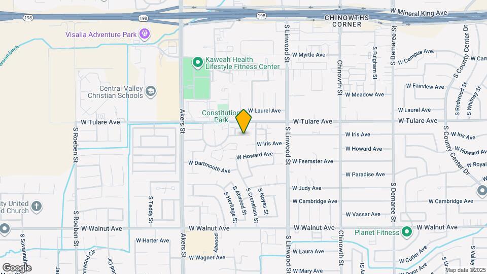 4805 W Iris Ave Map and Location Details