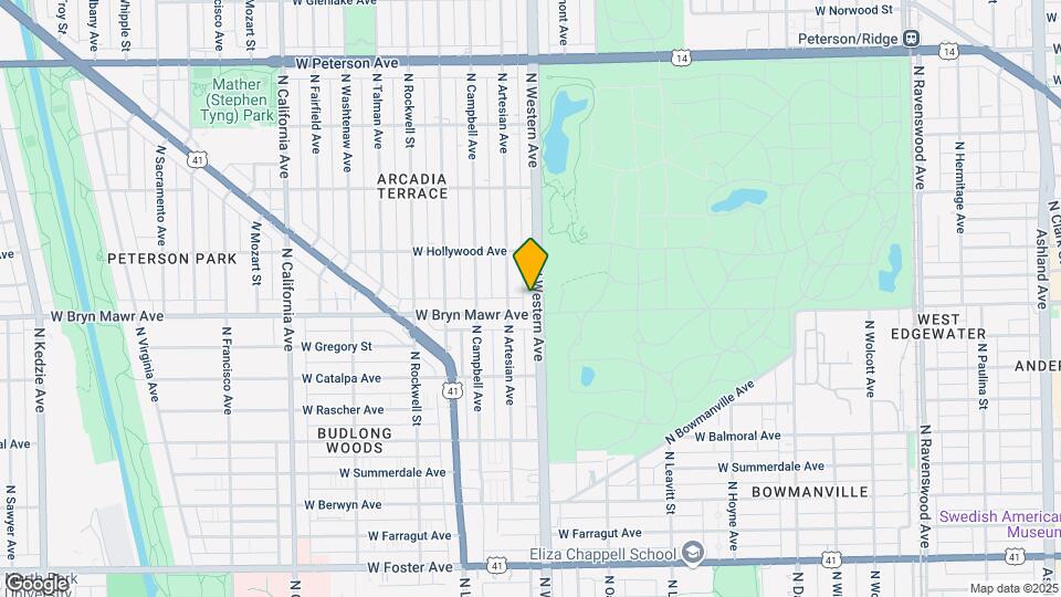 5610 N Western Ave, Unit A03K Map and Location Details