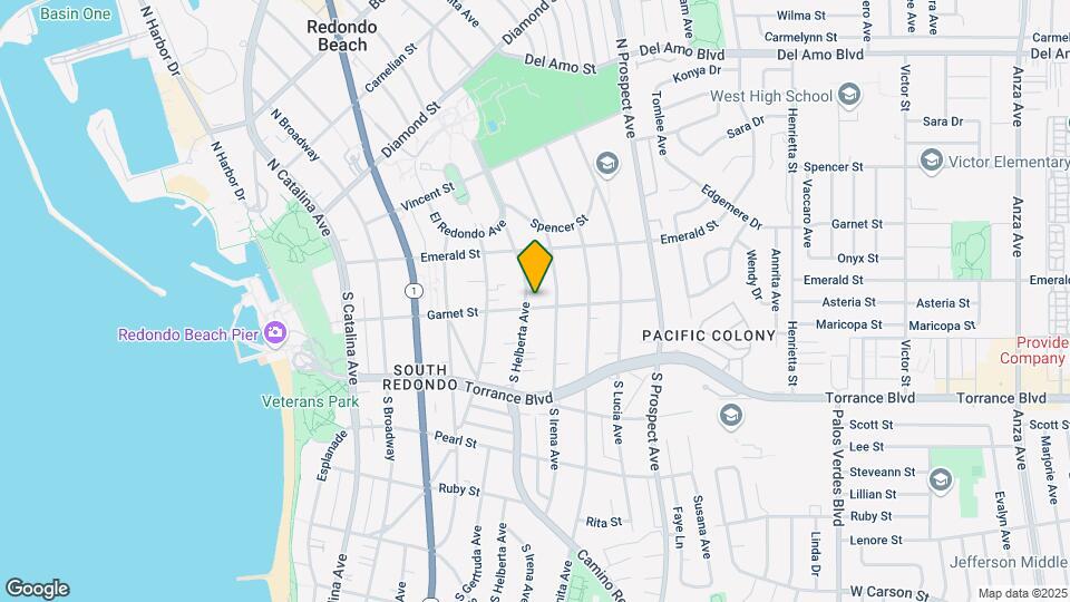 126 S Helberta Ave Mapa y Detalles de la Ubicación