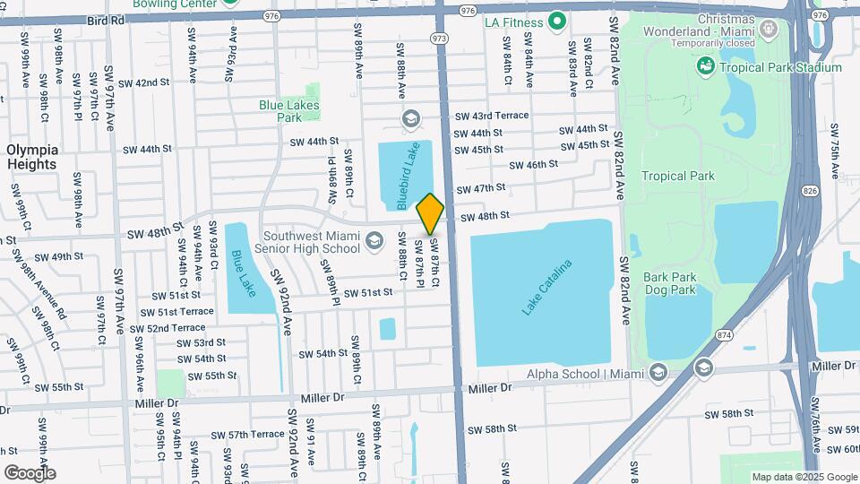 4730 SW 87th Ct Map and Location Details