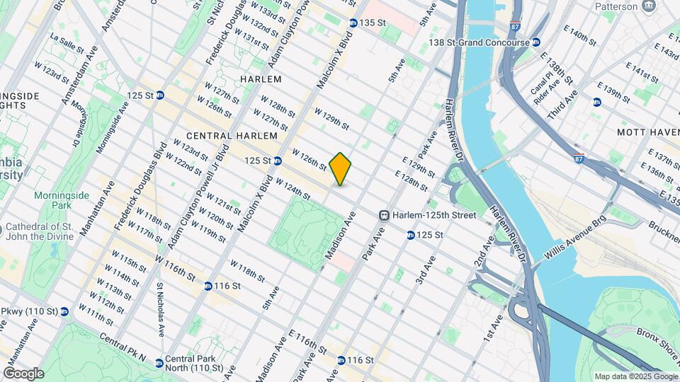 11 E 125th St Map and Location Details