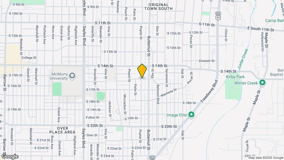 1341 S 16th St Map and Location Details