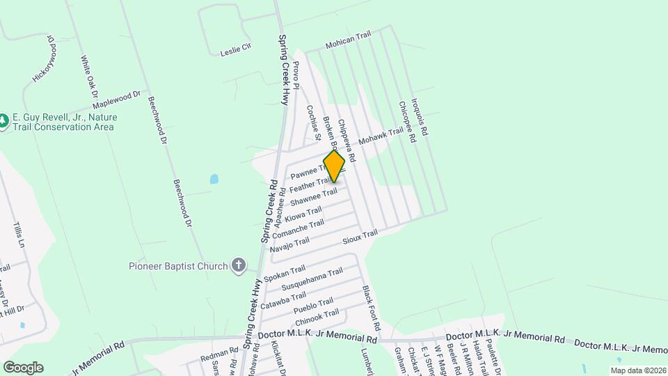 74 Shawnee Trail Map and Location Details