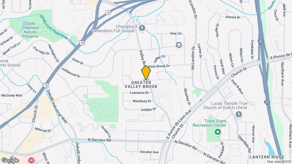776 Valley Brook Rd Map and Location Details