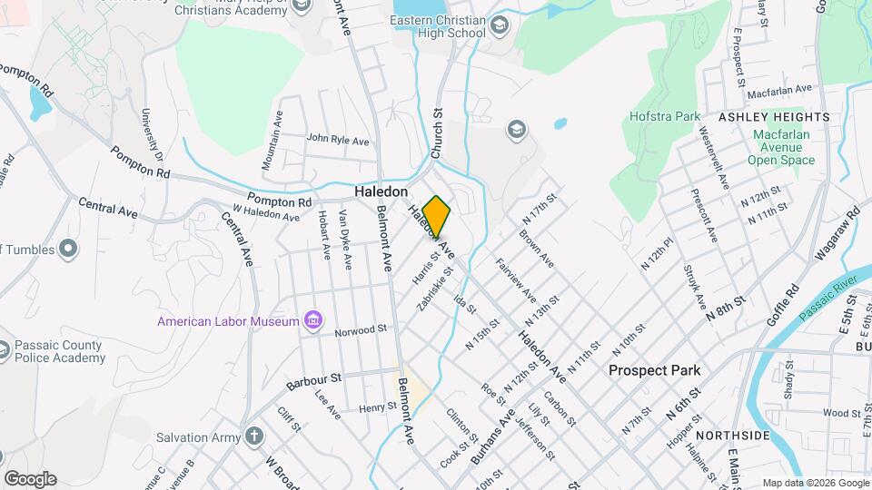 421 Haledon Ave Mapa y Detalles de la Ubicación
