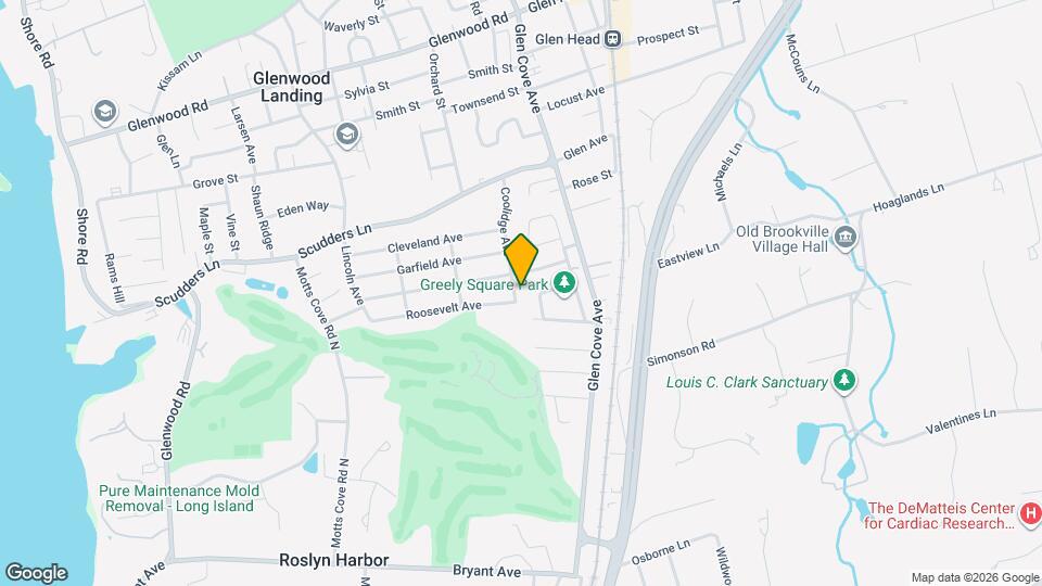 36 Coolidge Ave Map and Location Details