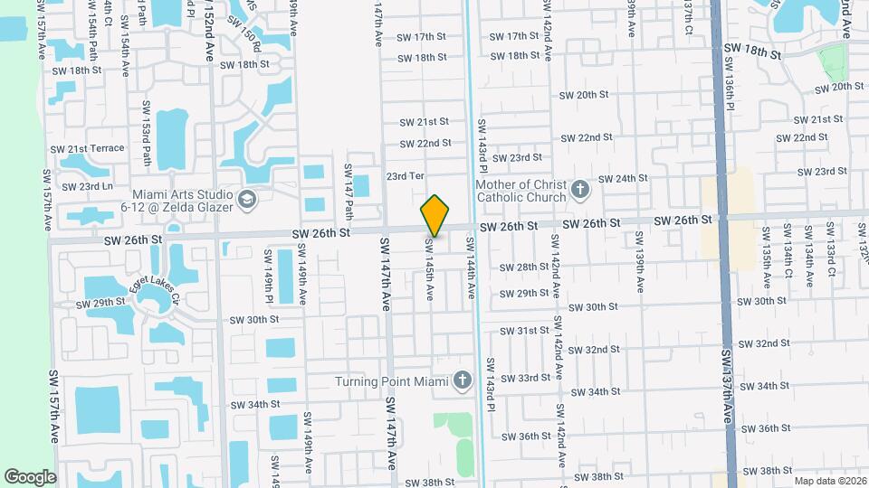 2657 SW 145th Ave Map and Location Details