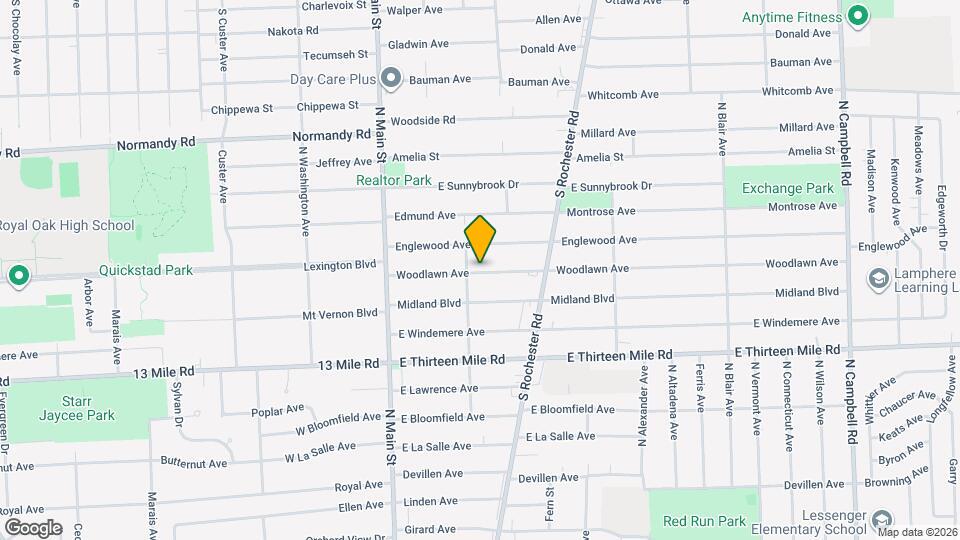 311 Woodlawn Ave Map and Location Details