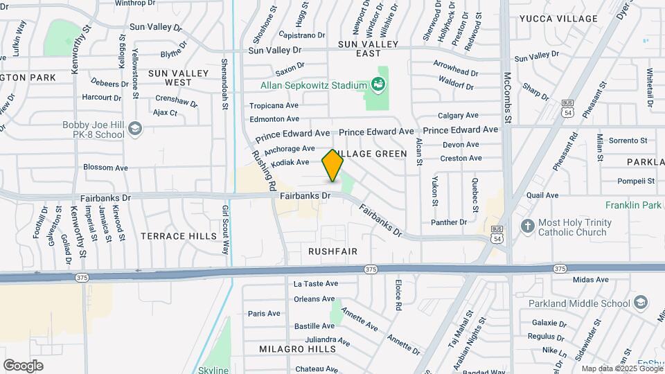 5259 Fairbanks Dr Mapa y Detalles de la Ubicación