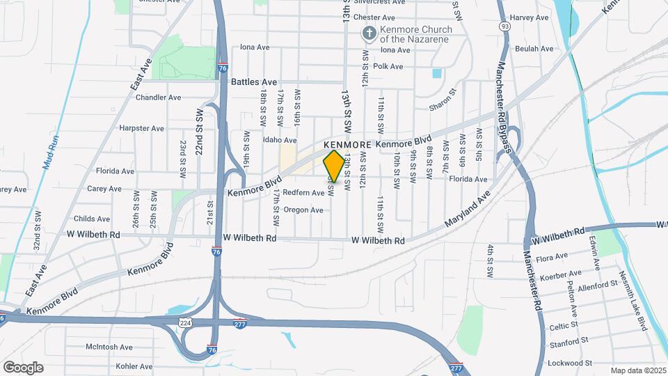 2273 14th St SW Map and Location Details