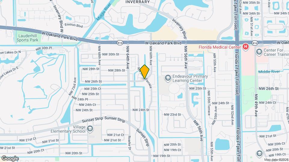 2551-6128 NW 26th St Map and Location Details