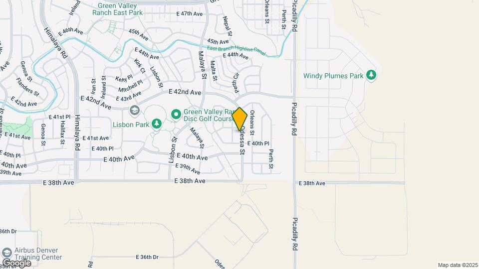 4081 Odessa St Map and Location Details