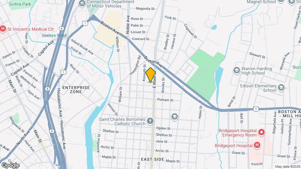 231 Spring St Map and Location Details