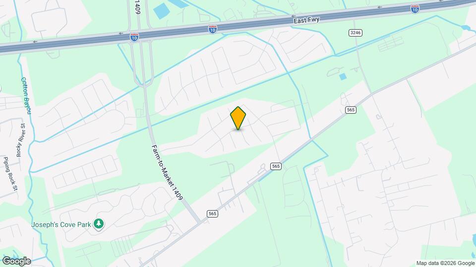 606 Thunder Cloud Dr Map and Location Details