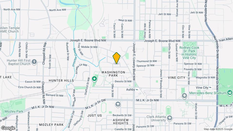 1005 Westmoor Dr NW Map and Location Details