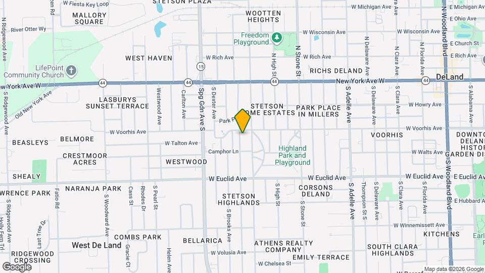 307 S Montgomery Ave Map and Location Details