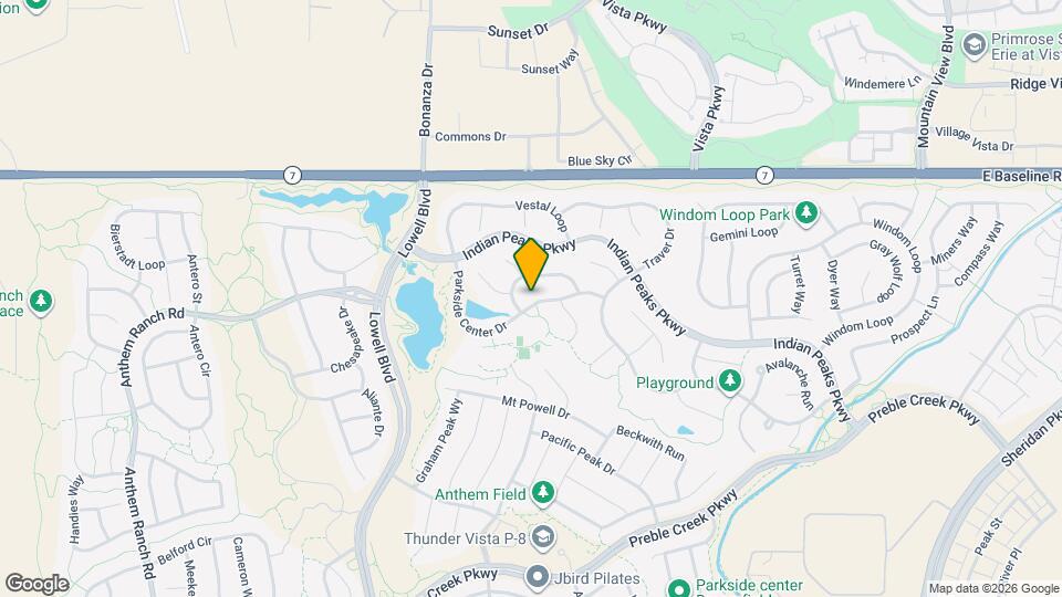 3533 Parkside Center Dr Mapa y Detalles de la Ubicación