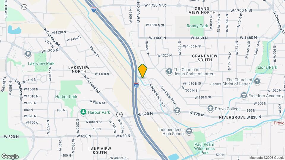 1113 N 1880 W St, Unit Unit 1 Map and Location Details