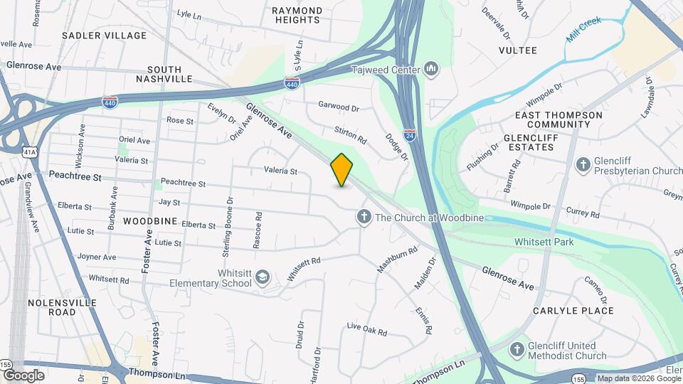 208 Glenrose Ct Map and Location Details