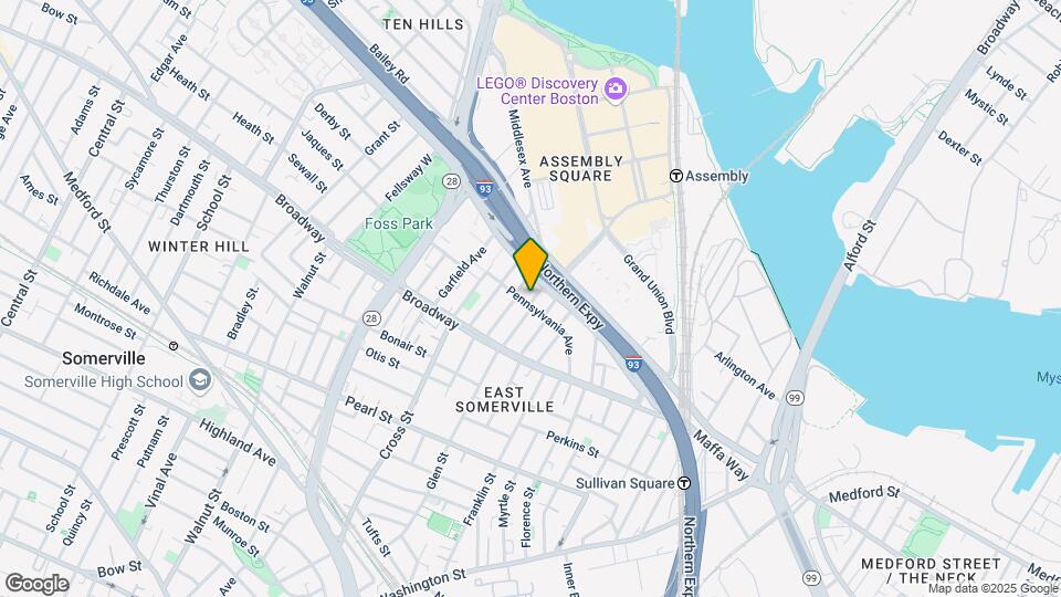 87 Pennsylvania Ave, Unit 1 Map and Location Details