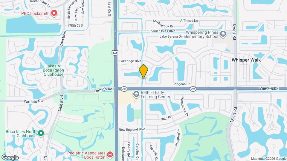 9684 Tavernier Dr Map and Location Details
