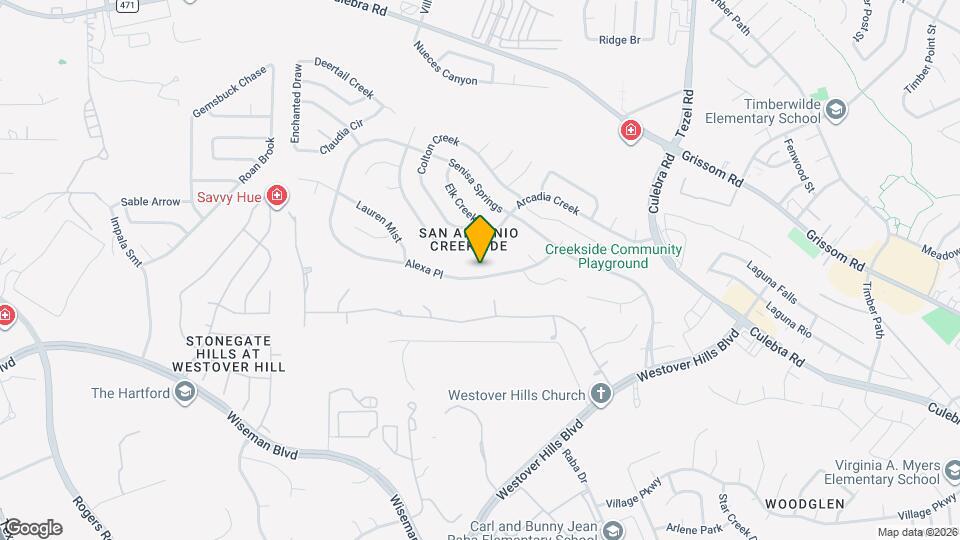 9703 Alexa Pl Map and Location Details