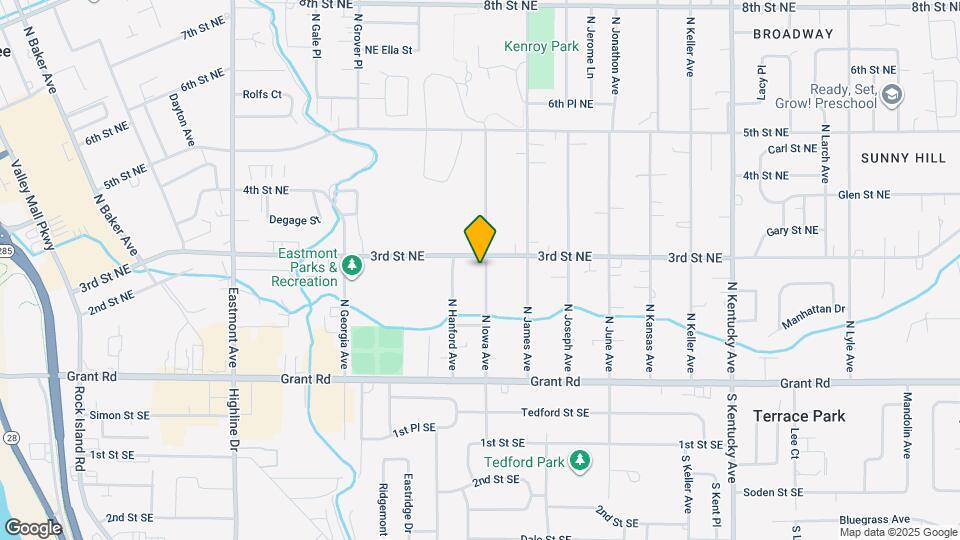 286 N Iowa Ave Map and Location Details