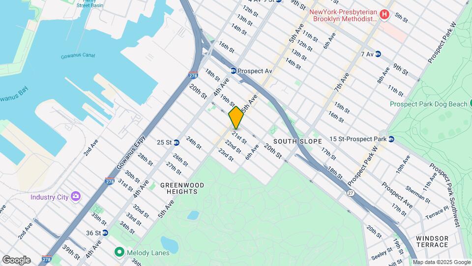 249 21st St Map and Location Details