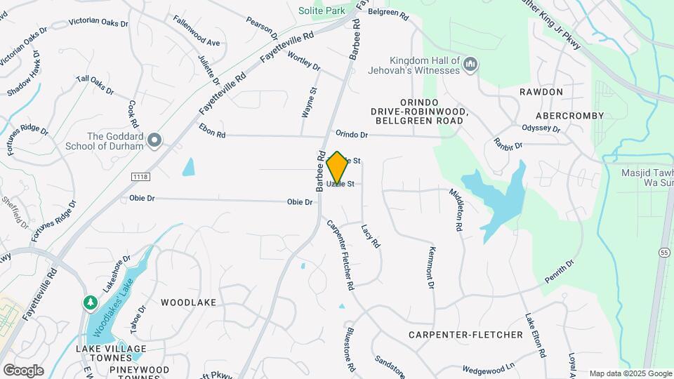 512 Uzzle St Map and Location Details