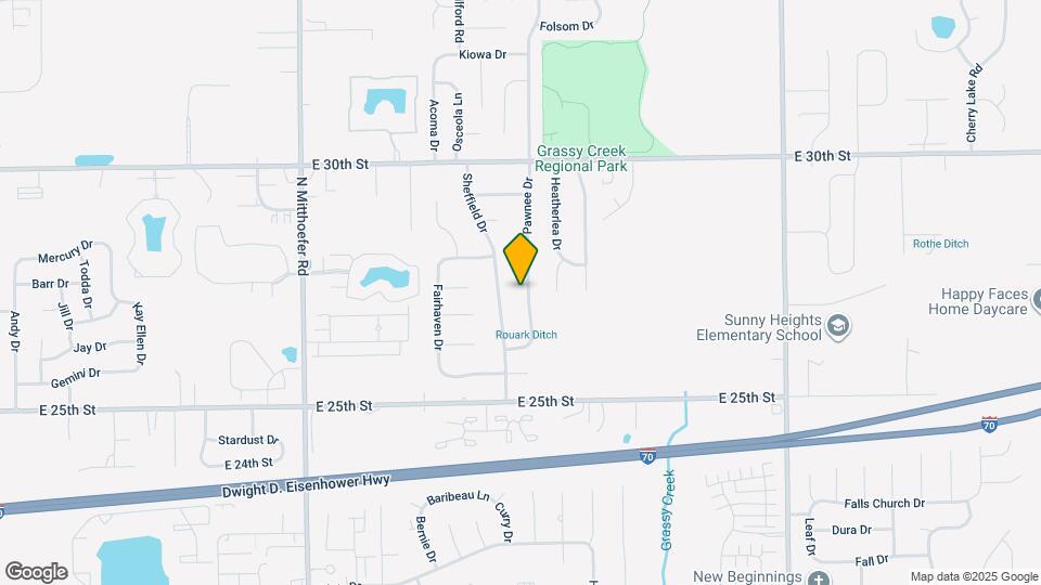2722 Pawnee Dr Map and Location Details