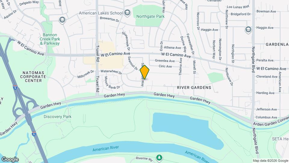 2241 Sandcastle Way Map and Location Details