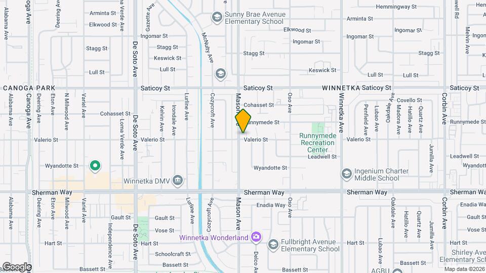 7401 Delco Pl Map and Location Details