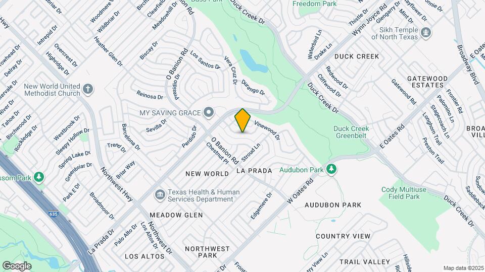 5502 Coronado Dr Map and Location Details