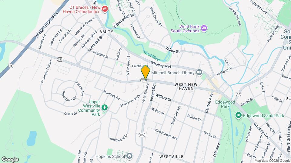 294 Fountain St Map and Location Details