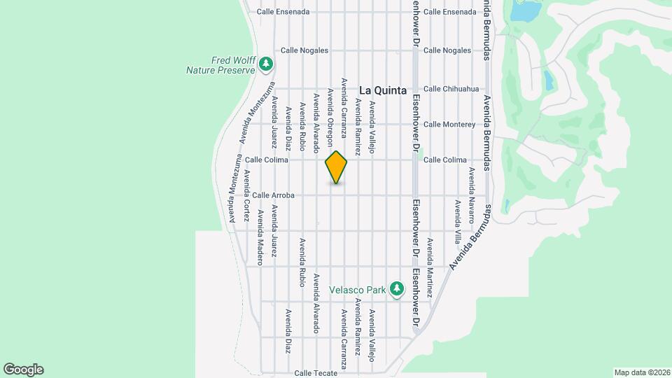 53720 Avenida Obregon Map and Location Details
