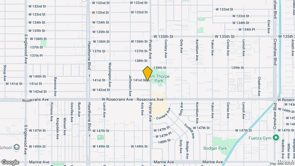 4016 W 141st St Map and Location Details