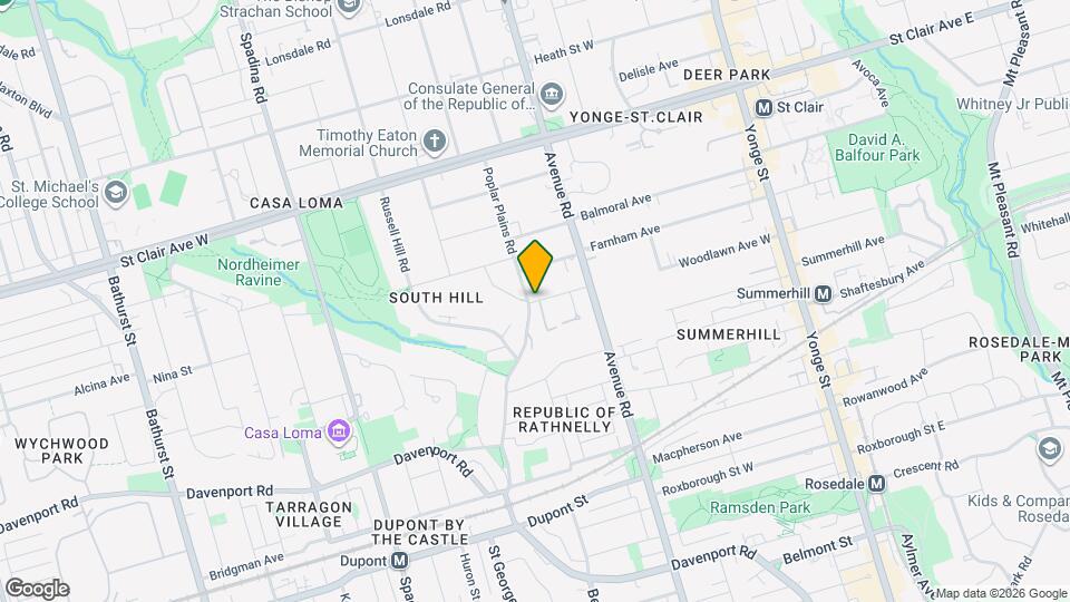 34 Edmund Ave Map and Location Details