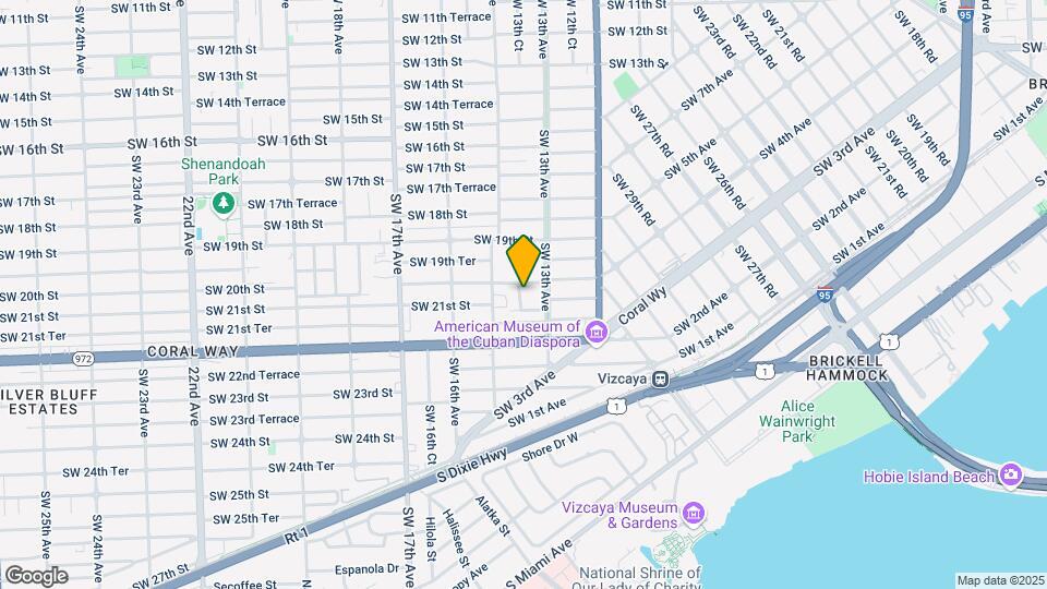 2037 SW 13th Ct Map and Location Details