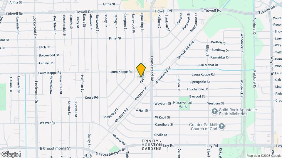 8717 Spaulding St Map and Location Details