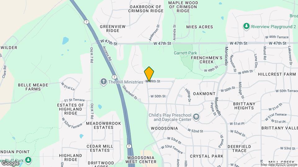 22717 W 49th St Map and Location Details