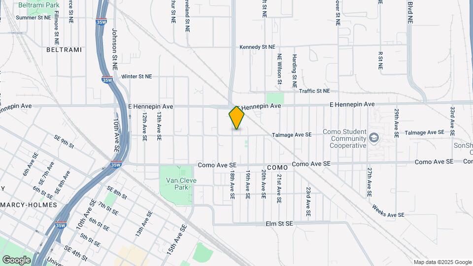 1805 Talmage Ave SE Map and Location Details