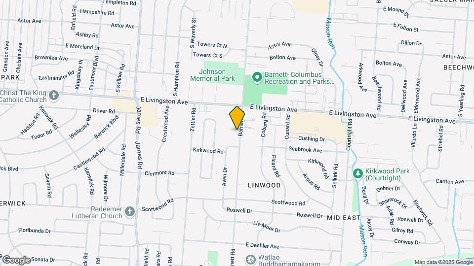 1333-1339 Barnett Rd Map and Location Details