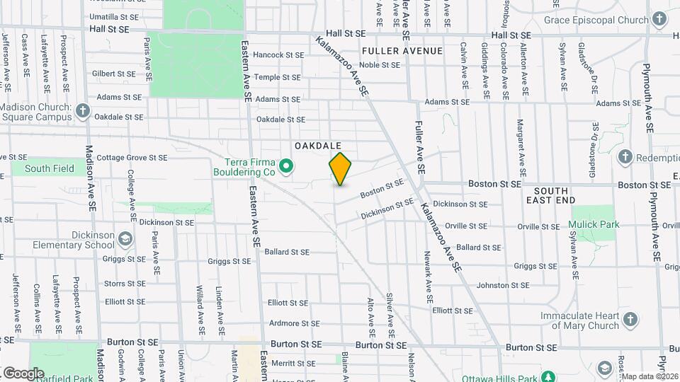 1608 Blaine Ave SE Map and Location Details