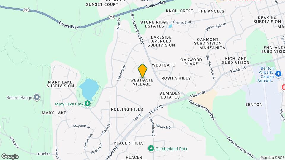 1776 El Capitan Dr Map and Location Details