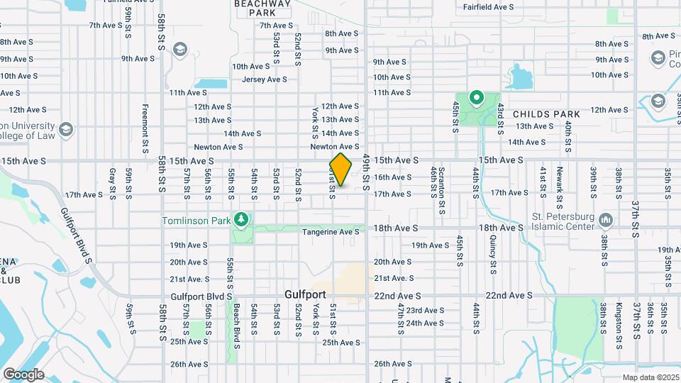 5013 17th Ave S Map and Location Details