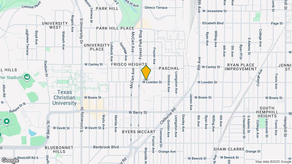 2300 W Lowden St Map and Location Details