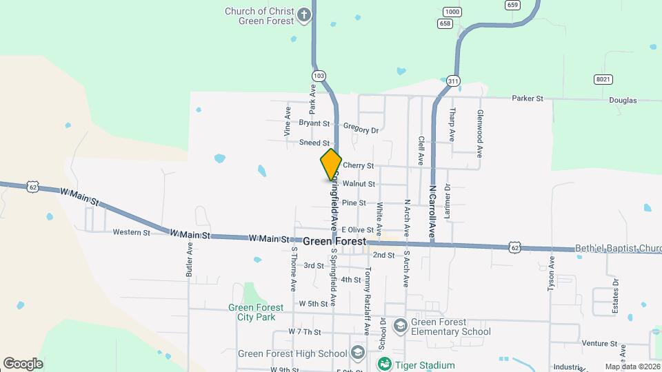 310 N Springfield Ave Map and Location Details